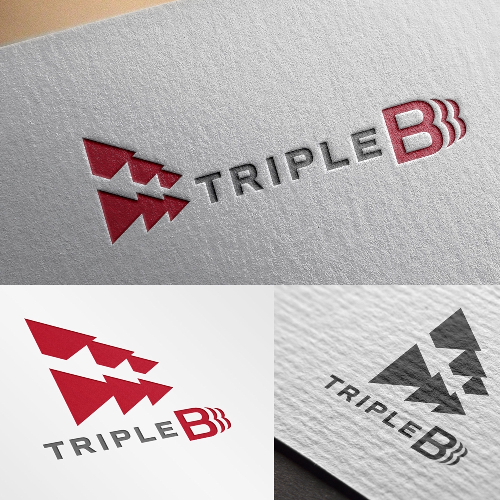 パーソナルトレーニングジム「BBB（トリプルビー）」のロゴ制作