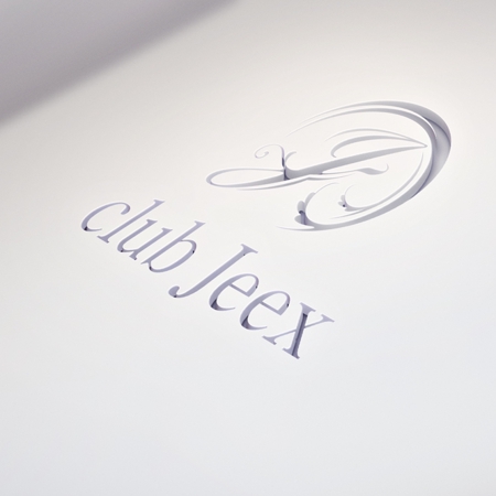 onesize fit’s all (onesizefitsall)さんの新店クラブ【club Jeex】のロゴへの提案