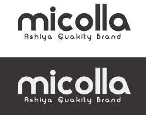 中津留　正倫 (cpo_mn)さんのファッションアイテムブランド「micolla」のロゴ作成への提案