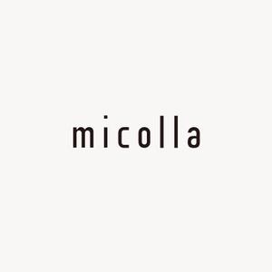 edesign213 (edesign213)さんのファッションアイテムブランド「micolla」のロゴ作成への提案