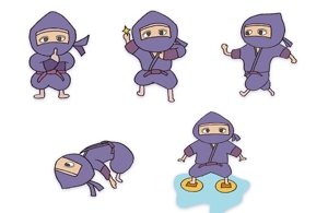 KOGOMA_Design ()さんの忍者のキャラクターデザインへの提案