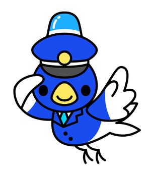RLYØ【キャラデザ・イラスト制作等】 (ryo_connectal)さんの青色防犯パトロール活動のマスコットキャラクター入りの案製作への提案