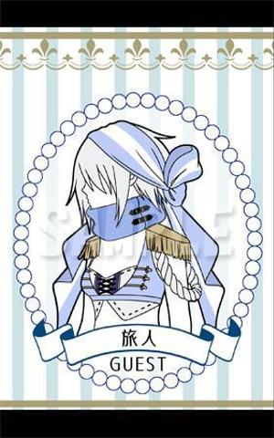 sugar-salt (sugar-salt)さんのコンセプトカフェの会員カードに使うキャラクターのイラストへの提案
