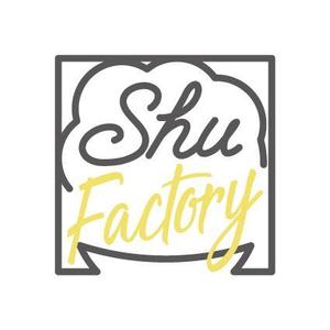 スクローバーデザイン／SCLOVER DESIGN (tyafun)さんのシュークリームショップ「shu factory」のロゴ制作への提案