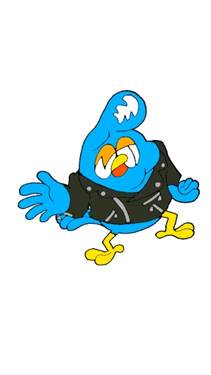KEROさんのネットリテラシーを表現する鳥のキャラクターデザインへの提案