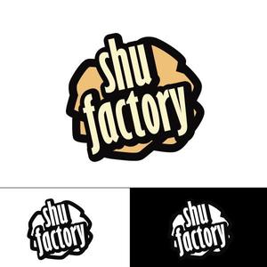 sin_cwork (sin_cwork)さんのシュークリームショップ「shu factory」のロゴ制作への提案