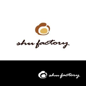 sin_cwork (sin_cwork)さんのシュークリームショップ「shu factory」のロゴ制作への提案