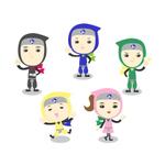 U2 (walkwithgrace0710)さんの忍者のキャラクターデザインへの提案