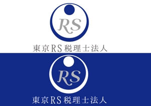 mint7さんの名刺・封筒・ＨＰ等全般に使用する「東京ＲＳ税理士法人」のロゴへの提案