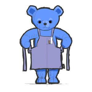 Ｇａｌｌｒｅｙ　Ｄｅｎ (shimezizakioka)さんのハンドメイド好きが集まる「トミオマルシェ」のキャラクターデザインへの提案