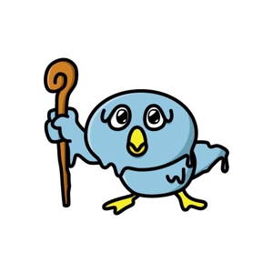 mages_staffさんのネットリテラシーを表現する鳥のキャラクターデザインへの提案