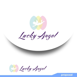 ark-media (ark-media)さんの結婚相談所「Lucky Angel」のロゴへの提案
