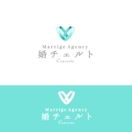 Okumachi (Okumachi)さんの結婚相談所 「婚チェルト」のロゴへの提案