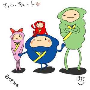 いくくご (1995)さんのハンドメイド好きが集まる「トミオマルシェ」のキャラクターデザインへの提案