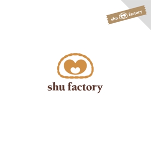 sasakid (sasakid)さんのシュークリームショップ「shu factory」のロゴ制作への提案