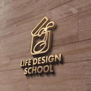 poppper (torifup)さんのRICE WORKからLIFE WORKヘ「LIFE DESIGN SCHOOL」のロゴ制作への提案