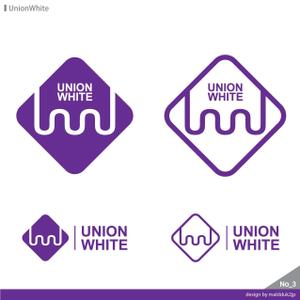 さんの「Union White」のロゴ作成（商標登録なし）への提案
