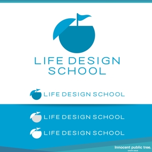 Innocent public tree (nekosu)さんのRICE WORKからLIFE WORKヘ「LIFE DESIGN SCHOOL」のロゴ制作への提案
