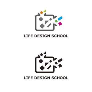 curry-man ()さんのRICE WORKからLIFE WORKヘ「LIFE DESIGN SCHOOL」のロゴ制作への提案