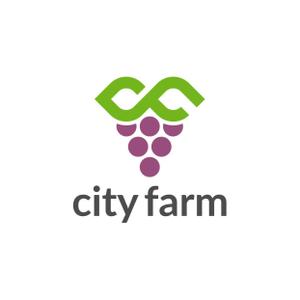 kazubonさんの農業法人「city farm」のロゴへの提案
