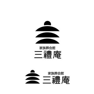 katu_design (katu_design)さんの葬祭会館「三禮庵（さんれいあん）」のロゴ制作への提案