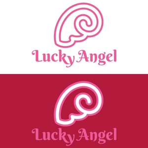 ma8umi (ma8umi)さんの結婚相談所「Lucky Angel」のロゴへの提案