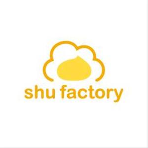 おおにしりえ (oyone)さんのシュークリームショップ「shu factory」のロゴ制作への提案