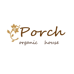 bigpeach (tomonobigpeach)さんの「porch  organic  house」のロゴ作成への提案