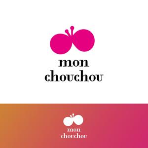 aotake, (ohana_tsumugi)さんのパリのおしゃれな雑貨屋さん、「mon chouchou」(モン シュシュ)のロゴへの提案