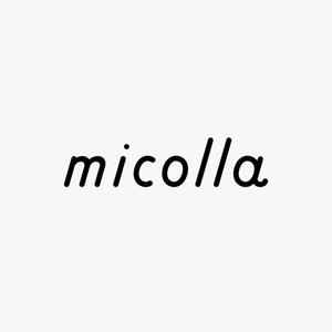 inudogさんのファッションアイテムブランド「micolla」のロゴ作成への提案