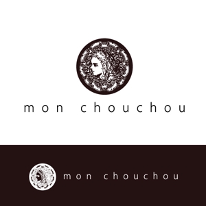 sin_cwork (sin_cwork)さんのパリのおしゃれな雑貨屋さん、「mon chouchou」(モン シュシュ)のロゴへの提案