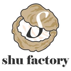 ネット工房WooPaa (asuka_4627)さんのシュークリームショップ「shu factory」のロゴ制作への提案