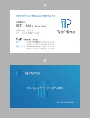 jpcclee (jpcclee)さんのITコンサル系　新会社の名刺作成への提案