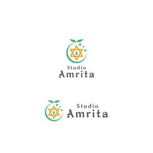 Yolozu (Yolozu)さんの世界各国のダンス＆ヨガのスタジオ「Studio Amrita」のロゴへの提案