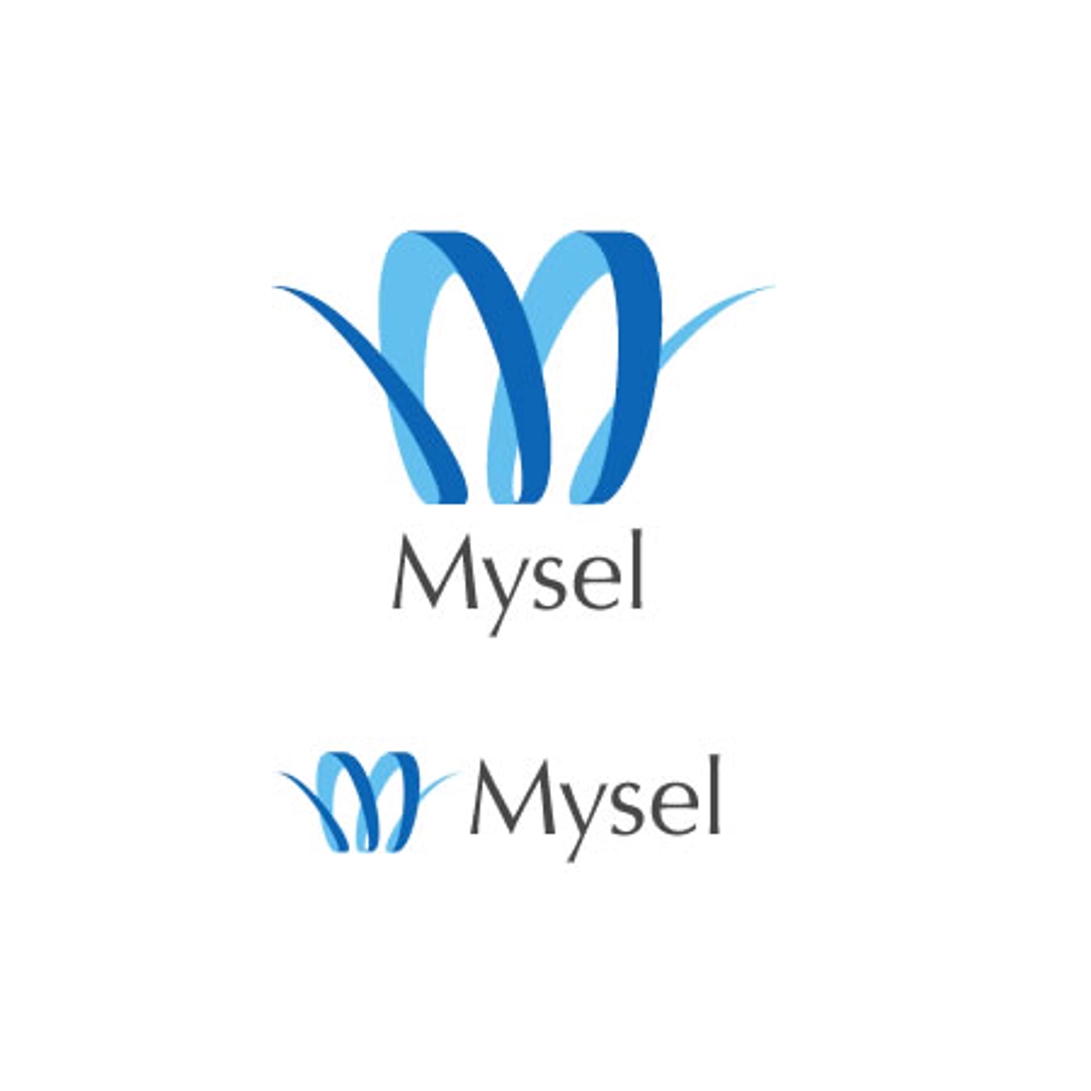 「ミセル」　または　「Mysel」のロゴ作成