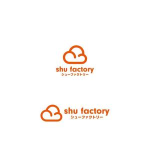 Yolozu (Yolozu)さんのシュークリームショップ「shu factory」のロゴ制作への提案