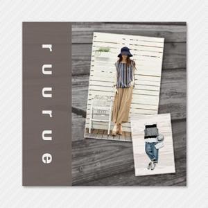 d-uk? (d-uk)さんの婦人服のお店のショップカード（１０ｃｍ正方形）のデザインへの提案