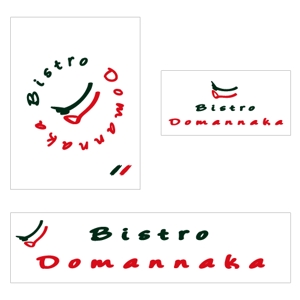 キンモトジュン (junkinmoto)さんのイタリアンレストラン「ビストロどまん中」の看板への提案