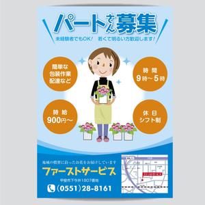 株式会社スタジオばく (studio_baku)さんの求人　ギフトショップのパートさん募集　新聞折り込みA4への提案