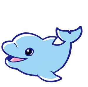 フク (yokotanaka)さんの保険会社のマスコットキャラクター（イルカ）のデザインへの提案