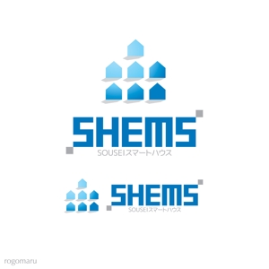 ロゴ研究所 (rogomaru)さんの「SOUSEI スマートハウス「SHEMS（シームス）」」のロゴ作成への提案