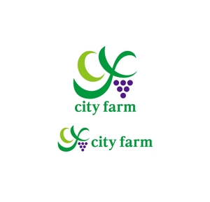 horieyutaka1 (horieyutaka1)さんの農業法人「city farm」のロゴへの提案