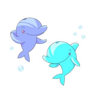 ima_gogo (ima_gogo)さんの保険会社のマスコットキャラクター（イルカ）のデザインへの提案