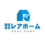 daidoさんの「建設会社のRARE HOME （レアホーム）　※フォント表現はお任せします」のロゴ作成への提案