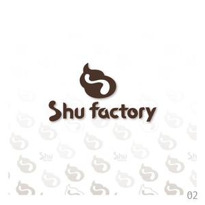 t_s_coさんのシュークリームショップ「shu factory」のロゴ制作への提案