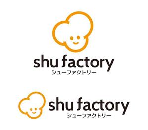 tsujimo (tsujimo)さんのシュークリームショップ「shu factory」のロゴ制作への提案