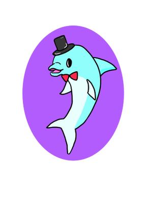 saku (nagima)さんの保険会社のマスコットキャラクター（イルカ）のデザインへの提案
