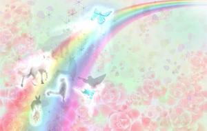 irohacya (irohacya)さんの虹の橋と動物の綺麗なイラストへの提案