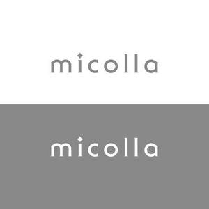 kune_kune_design (kune_kune)さんのファッションアイテムブランド「micolla」のロゴ作成への提案