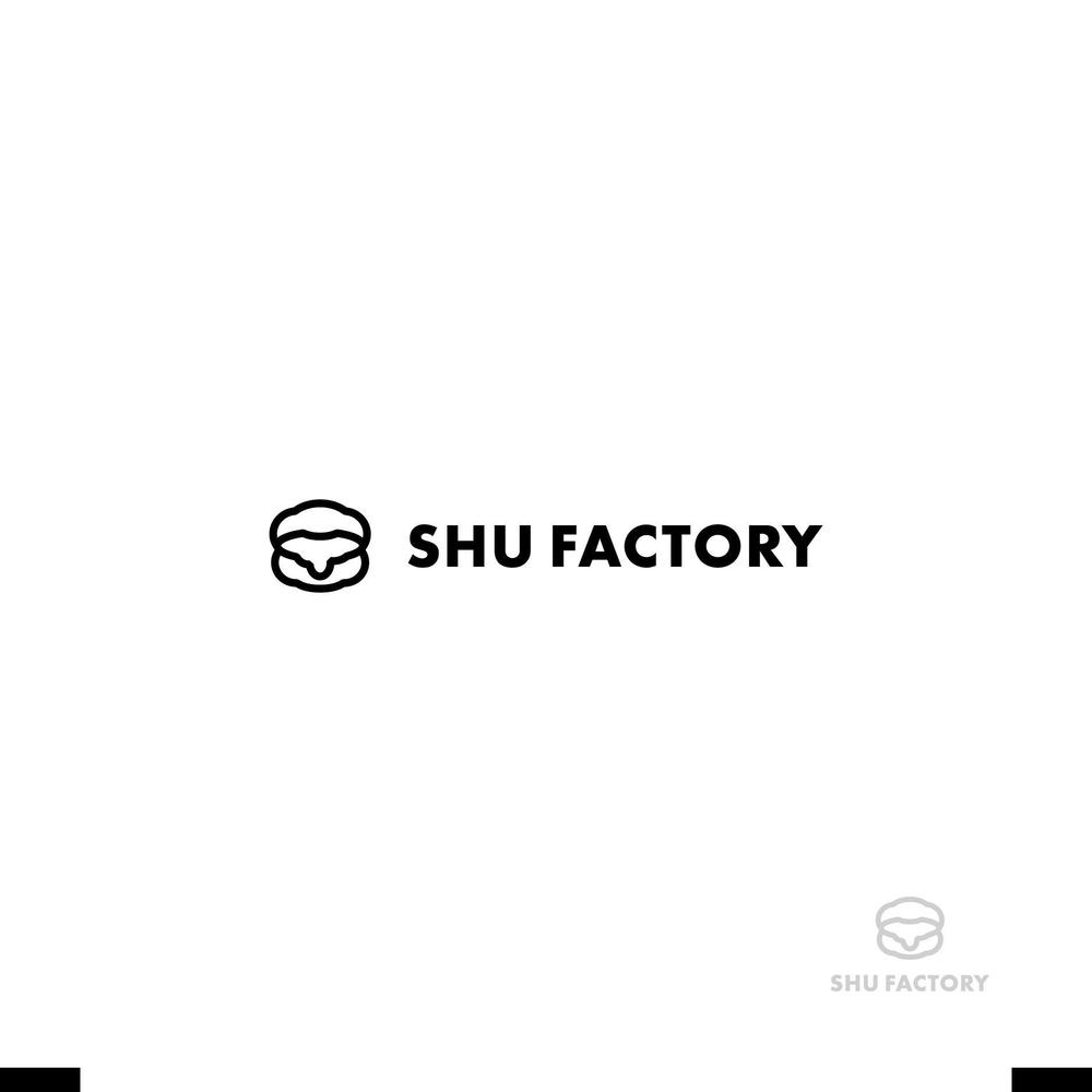 シュークリームショップ「shu factory」のロゴ制作